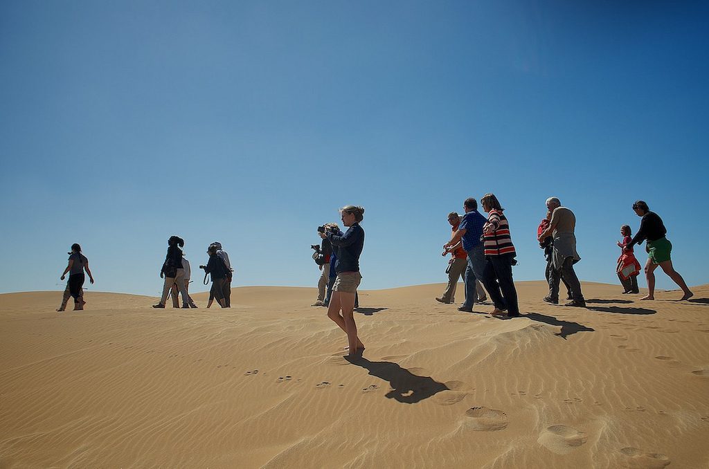 Dunes outside of Swakopmund
