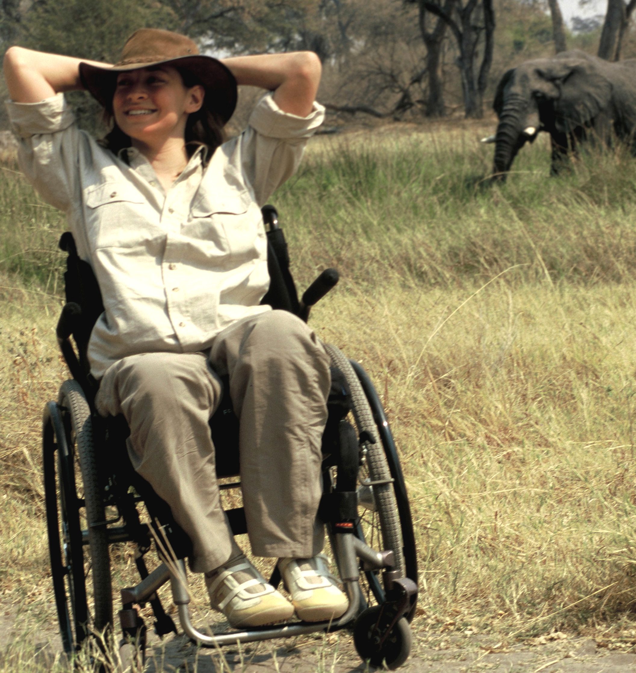 Safaris for Travelers with Disabilities, Elephant Sighting