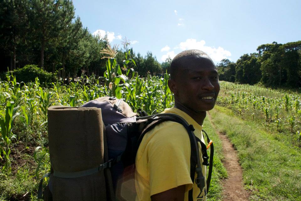 Climbing Kilimanjaro, Mohamed- guide from Zara