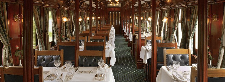 Ride the Rovos Rail, Dining Carriage