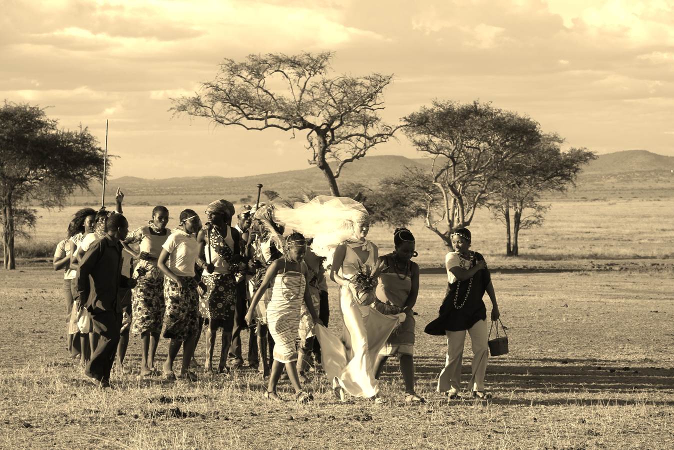 Safari Wedding, Trish Mangold Wedding