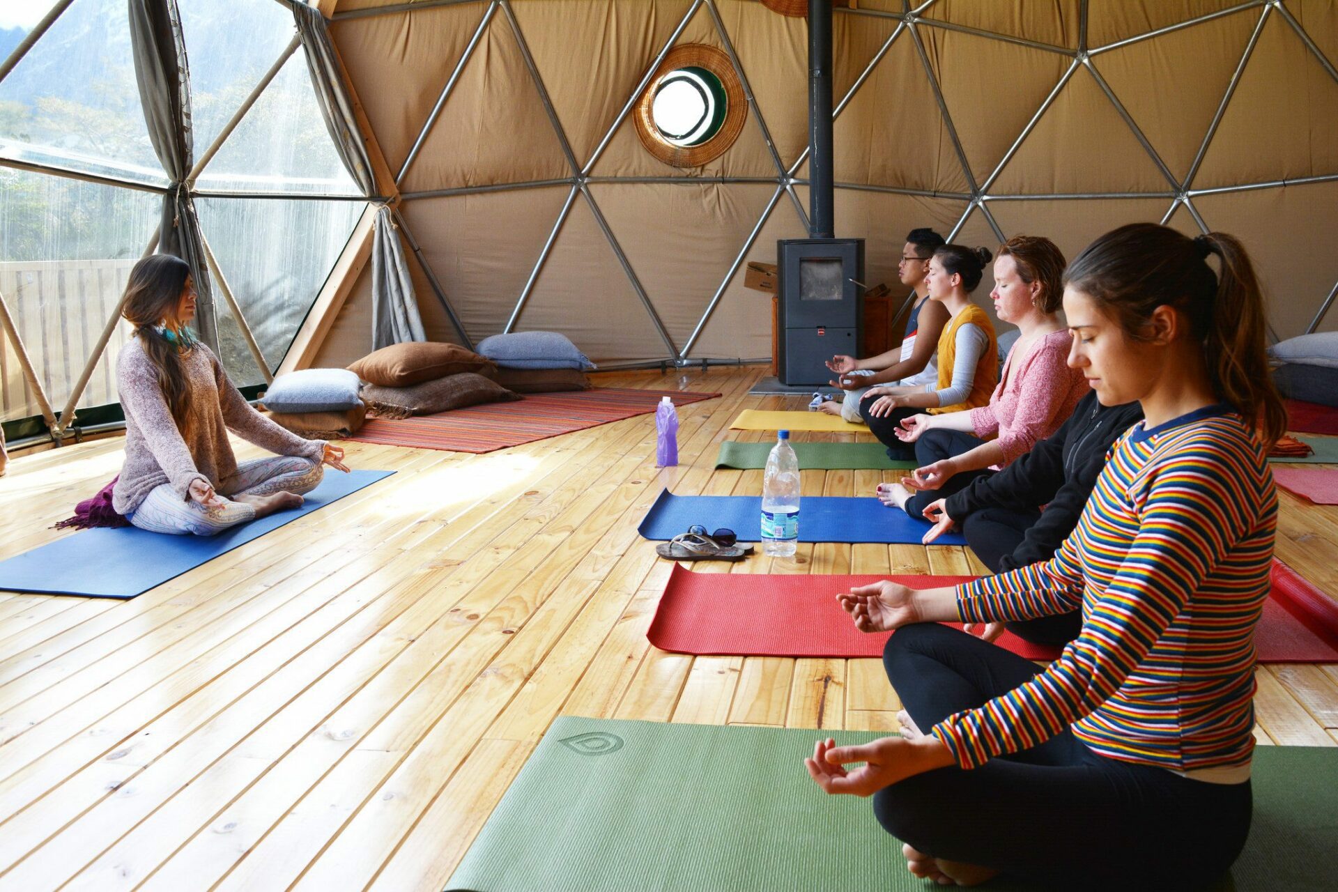 yoga at eco camp