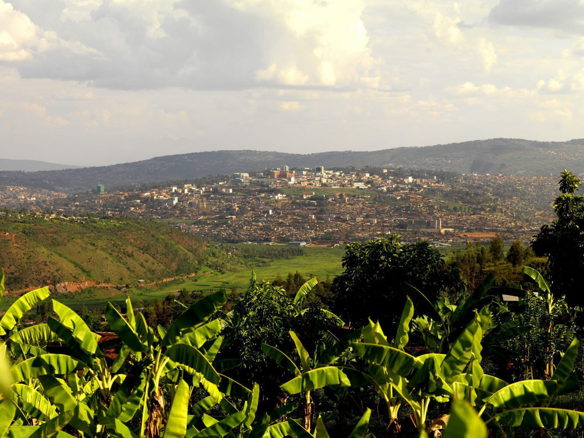 view looking at Kigali