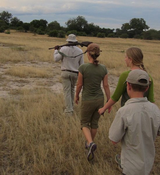 A Family Safari in the Selous Tanzania, Walking Safari