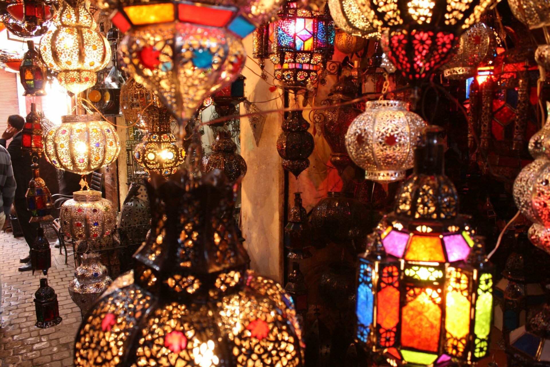 Treasures in the souk of Marrakech