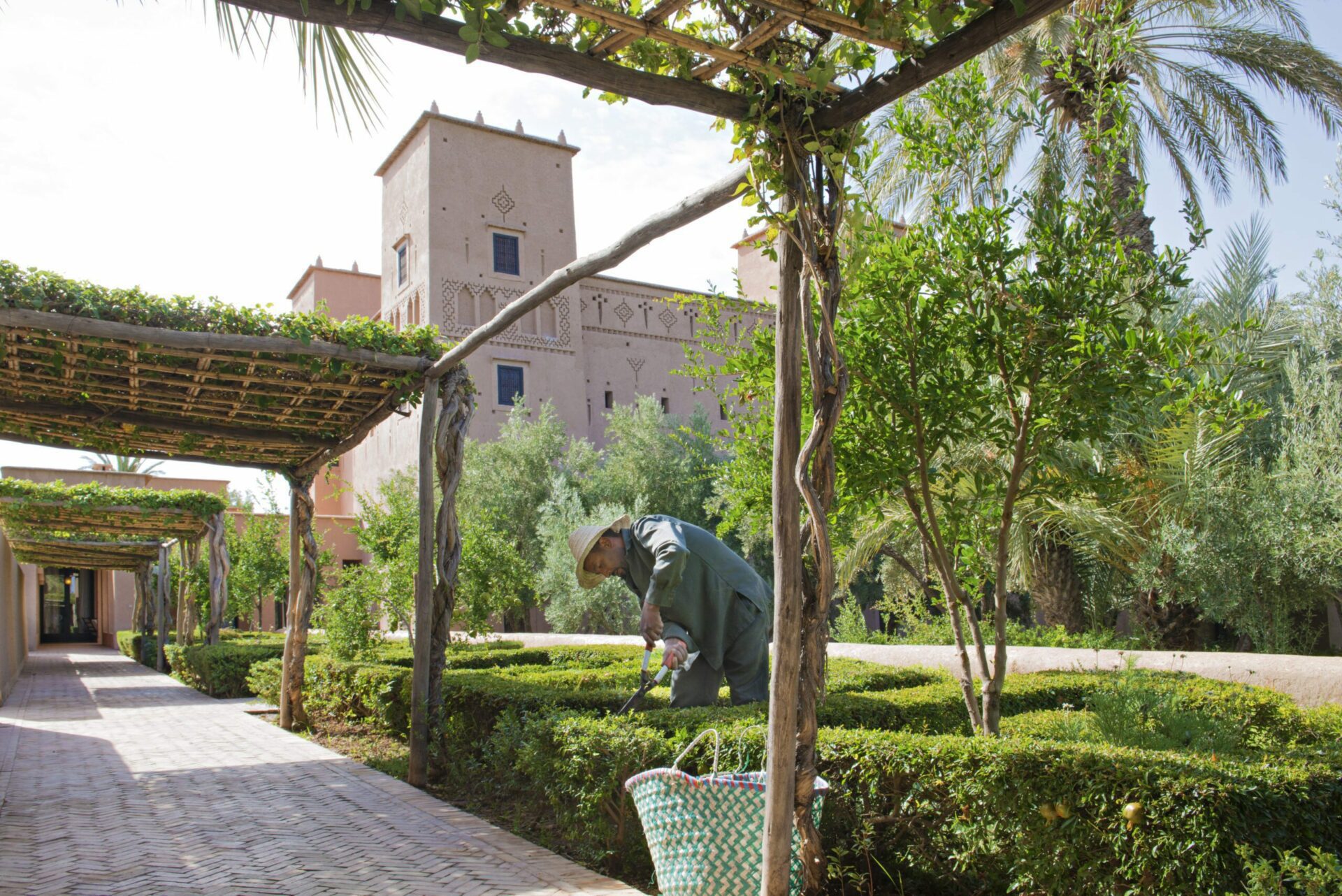 Things to do in Morocco tour the gardens at Dar Ahlam