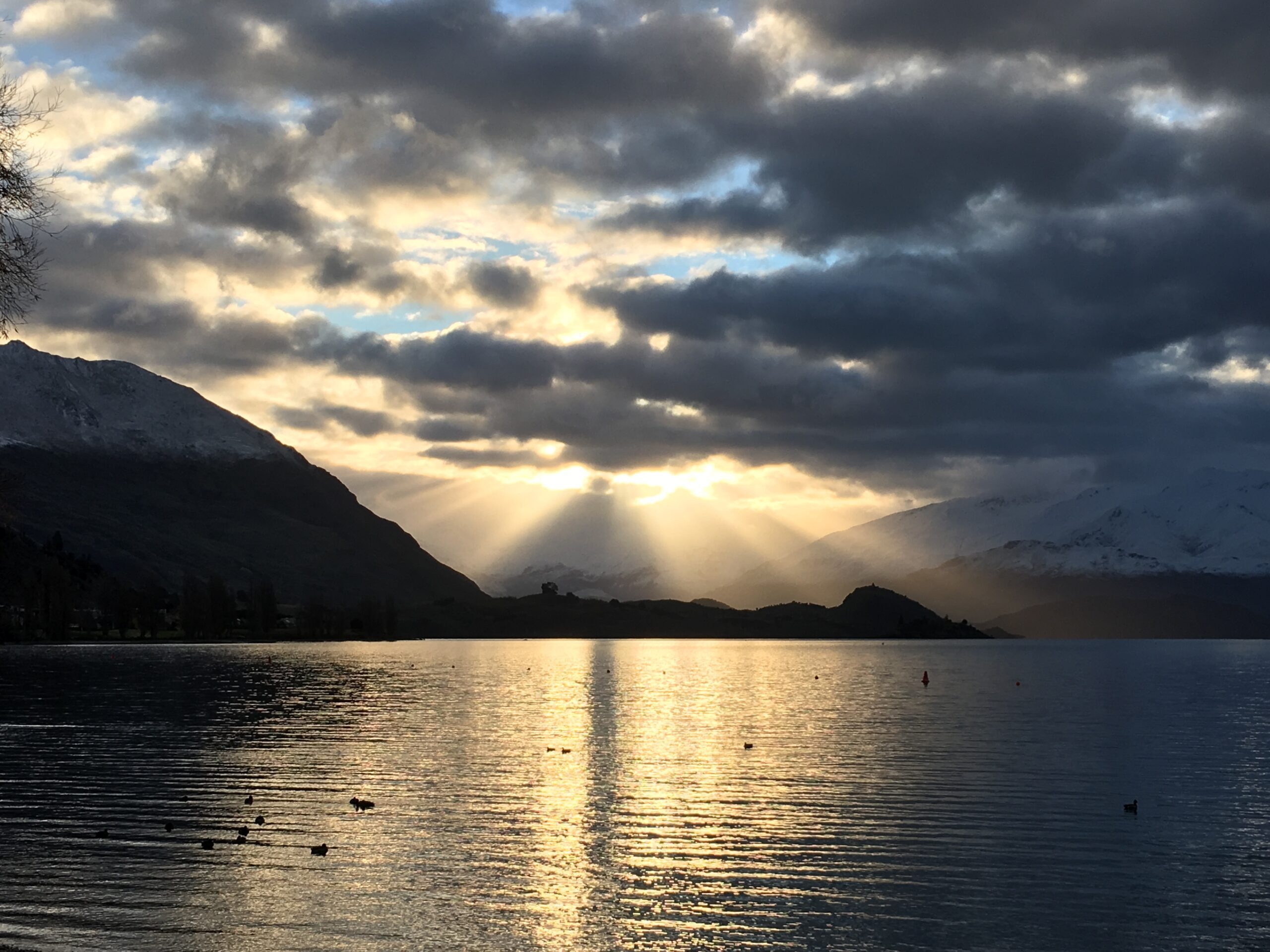 The Fun of Driving in New Zealand, Sunset