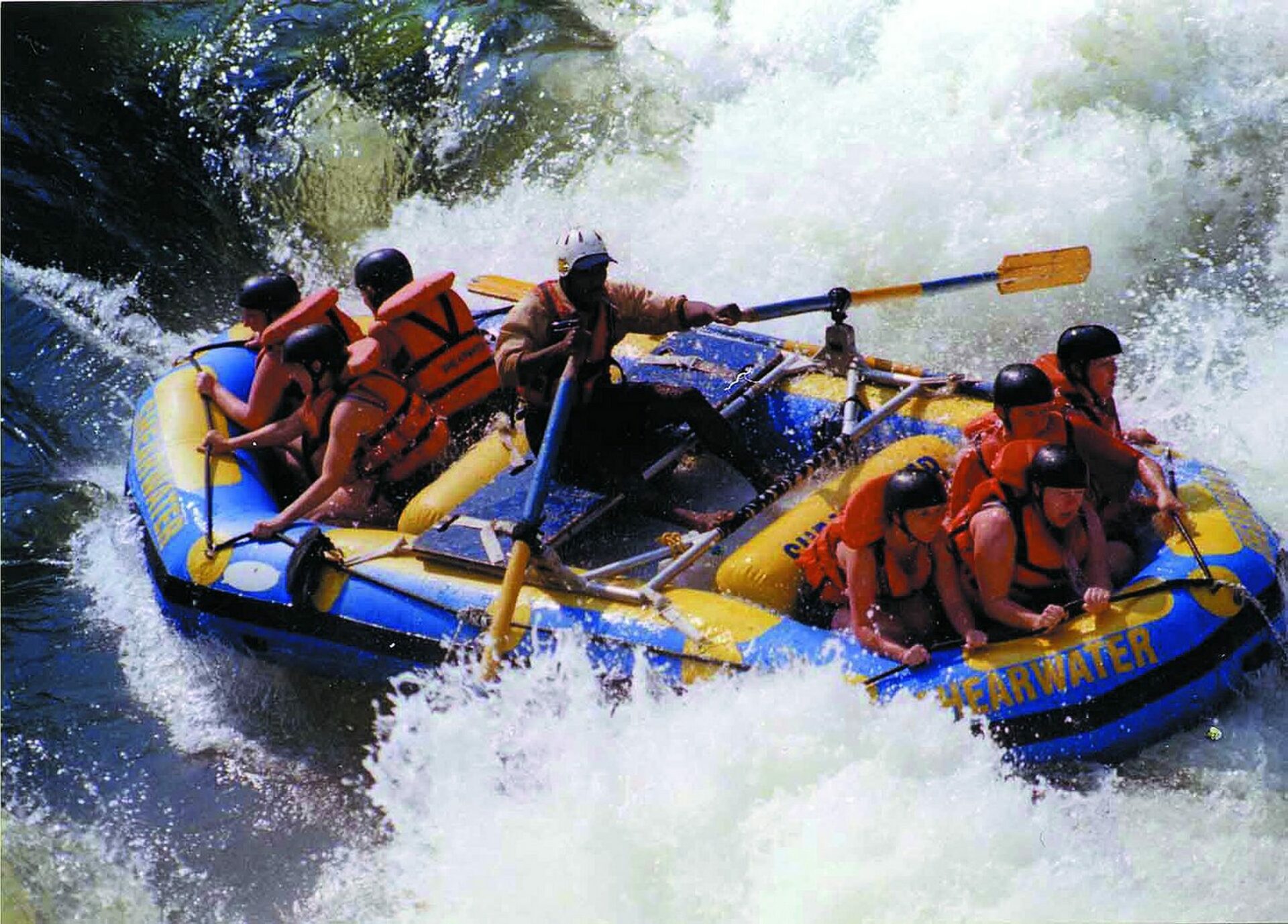 rafting in Victoria Falls