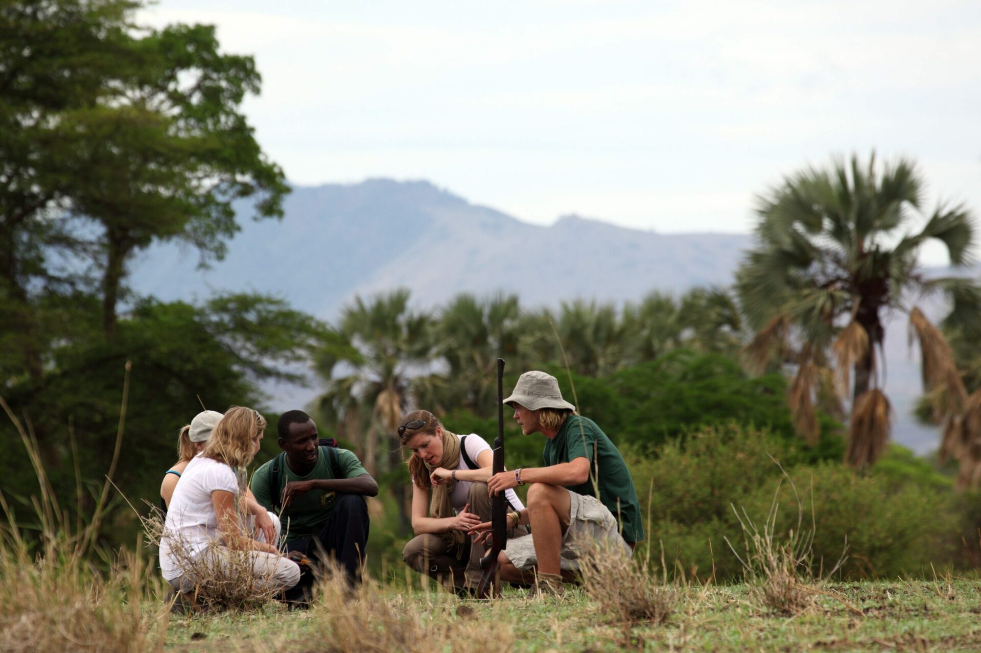 bush walk with guide Manyara Ranch Conservancy Tanzania