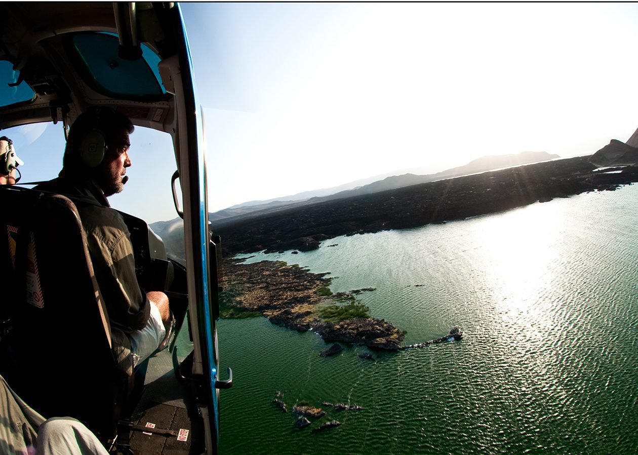 Kenya by Helicopter, View from the Helicopter