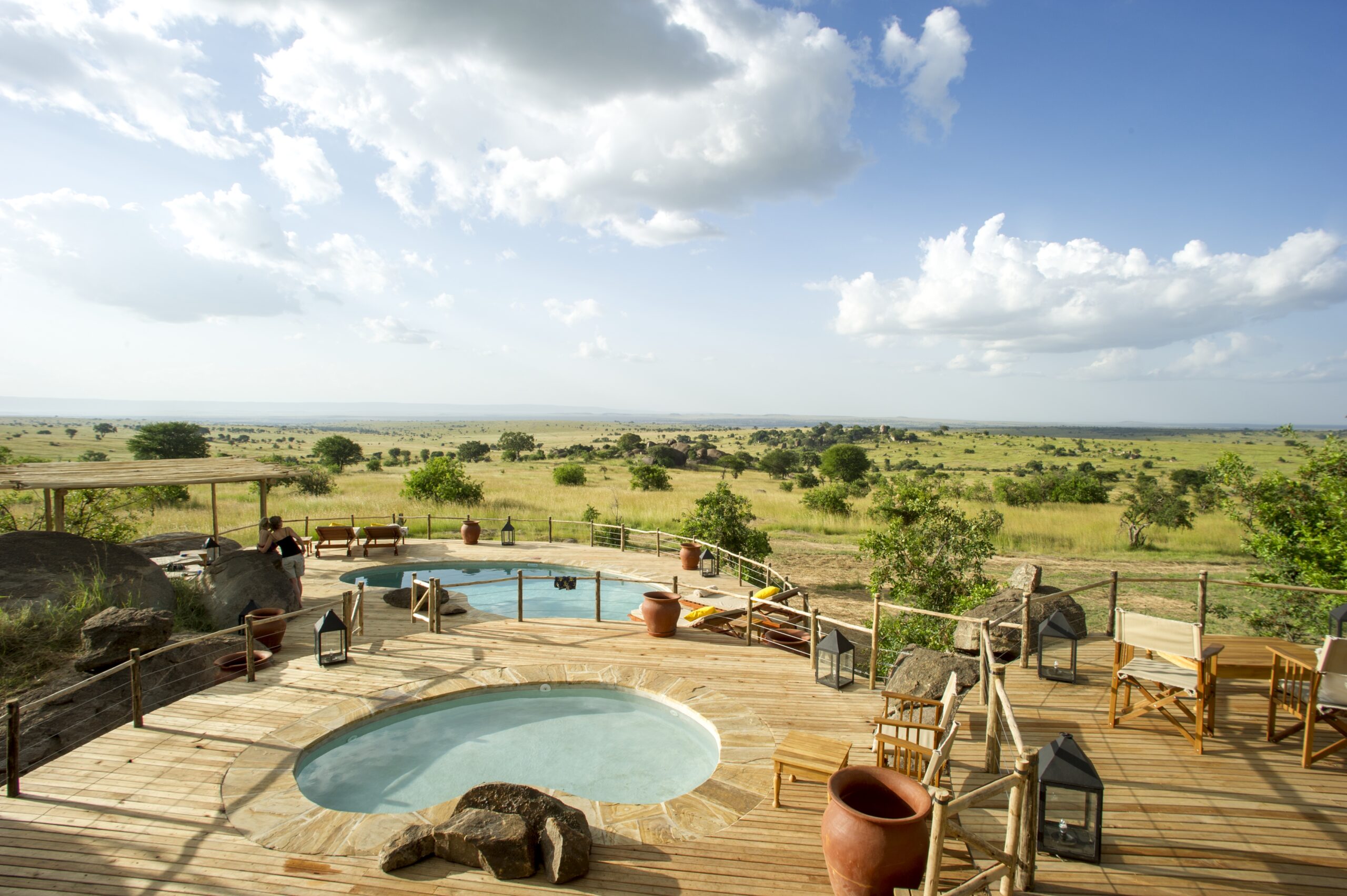 9 Perfect Properties for a Multigenerational Safari, Take in the breathtaking landscape at Mkombe's House as you go for a dip or relax by the pool. ©Mkombe's House