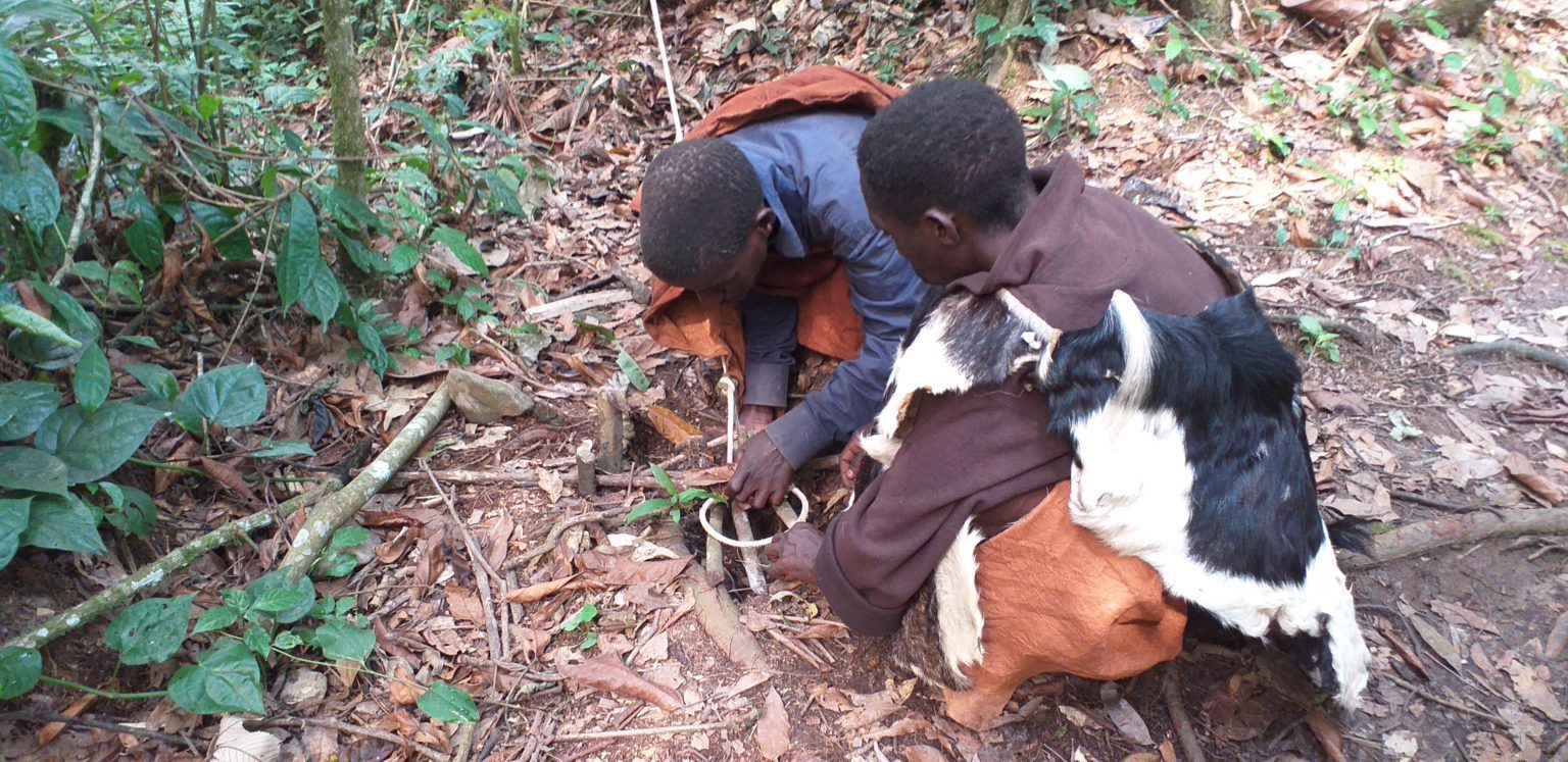 seen on our extraordinary Uganda safari Batwa Pygmies making fire