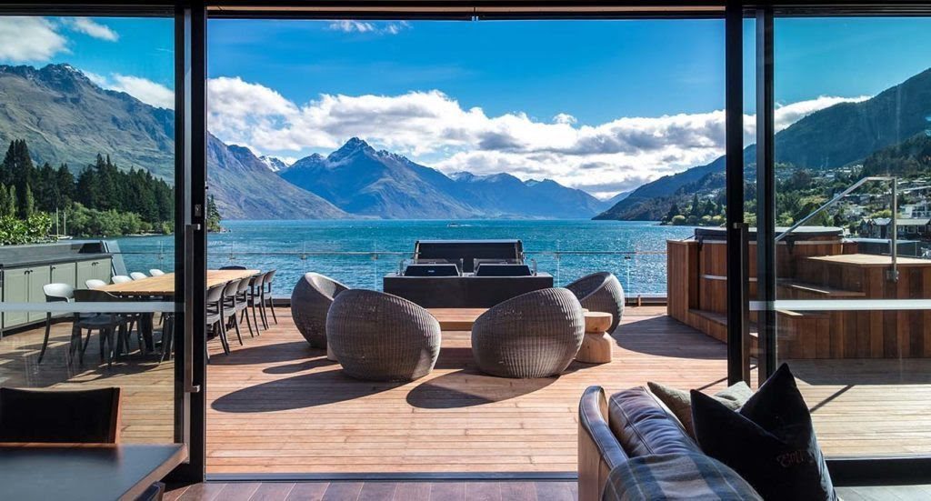 Don’t Miss These 8 Spectacular Luxury Hotels in New Zealand, Communal Area with a View