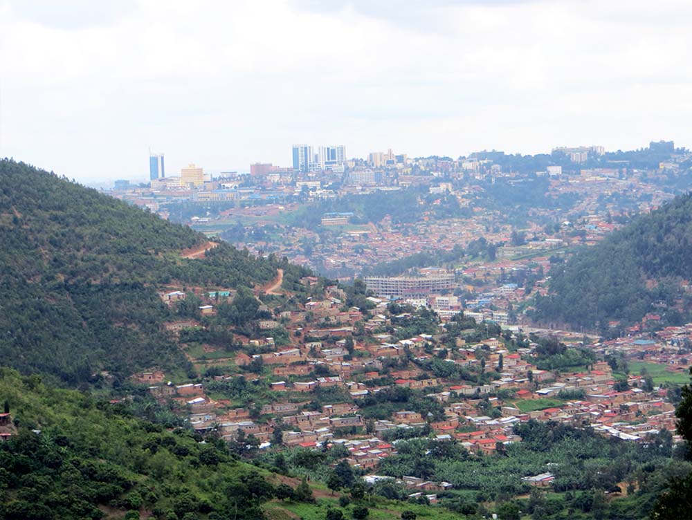 City of Kigali from above