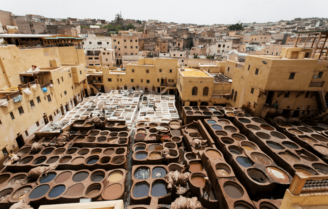 Tannery In Fez