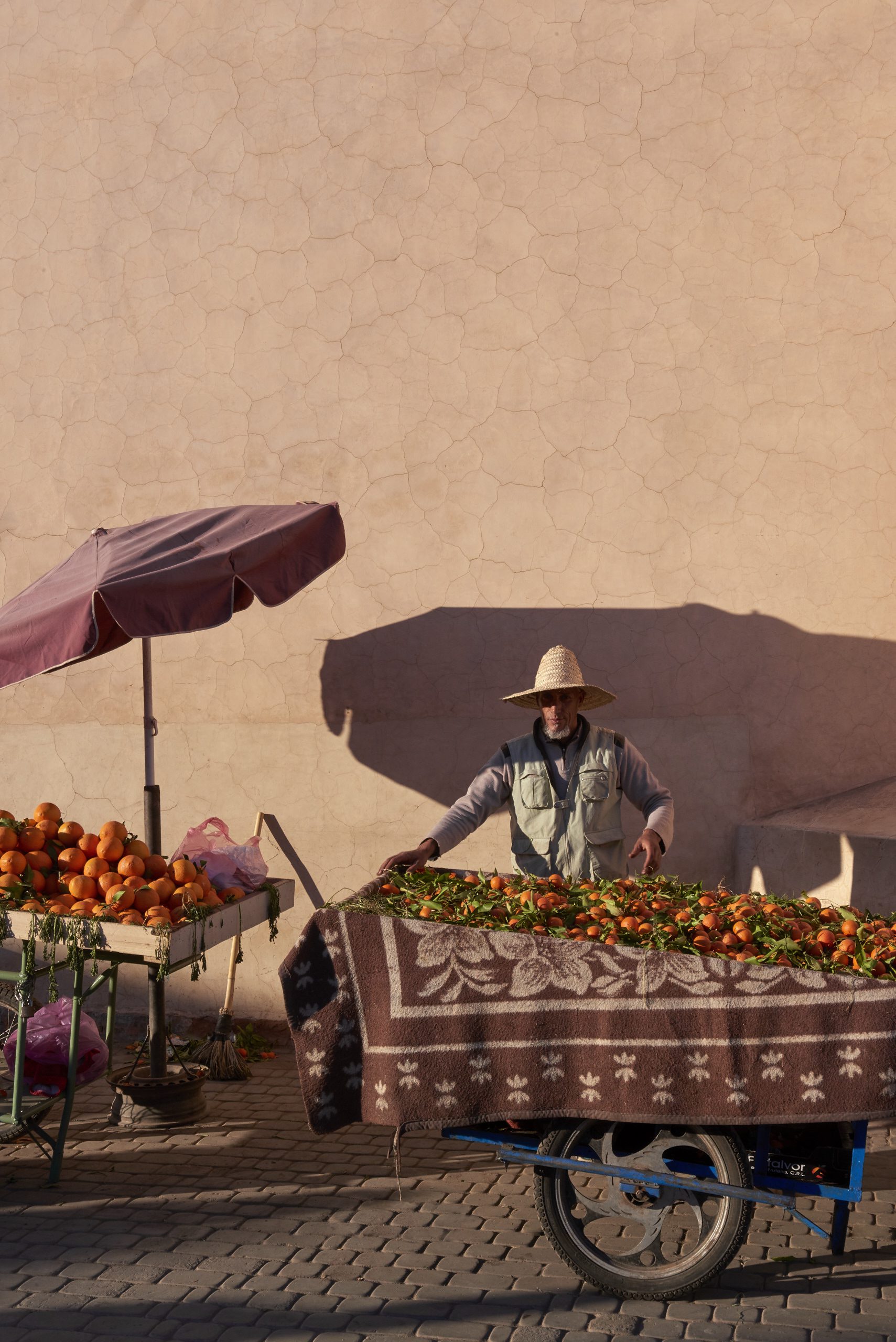 Vendor in Marrakesh
