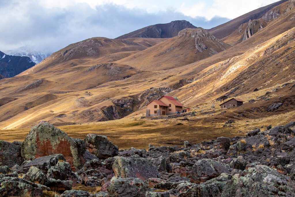 Ausangate Lodge located in the Peruvian Andes. 