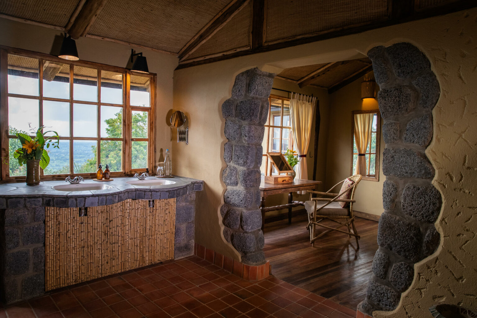 Virunga Lodge interiors