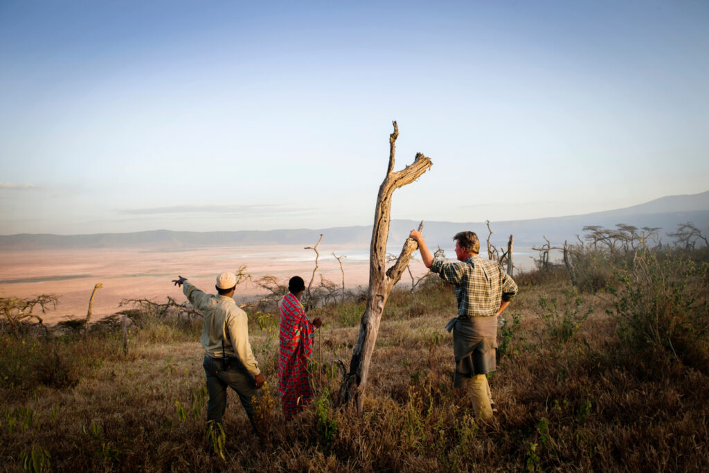 Entamanu Ngorongoro offers expansive views over both the Serengeti and the crater. Image courtesy of Nomad Tanzania