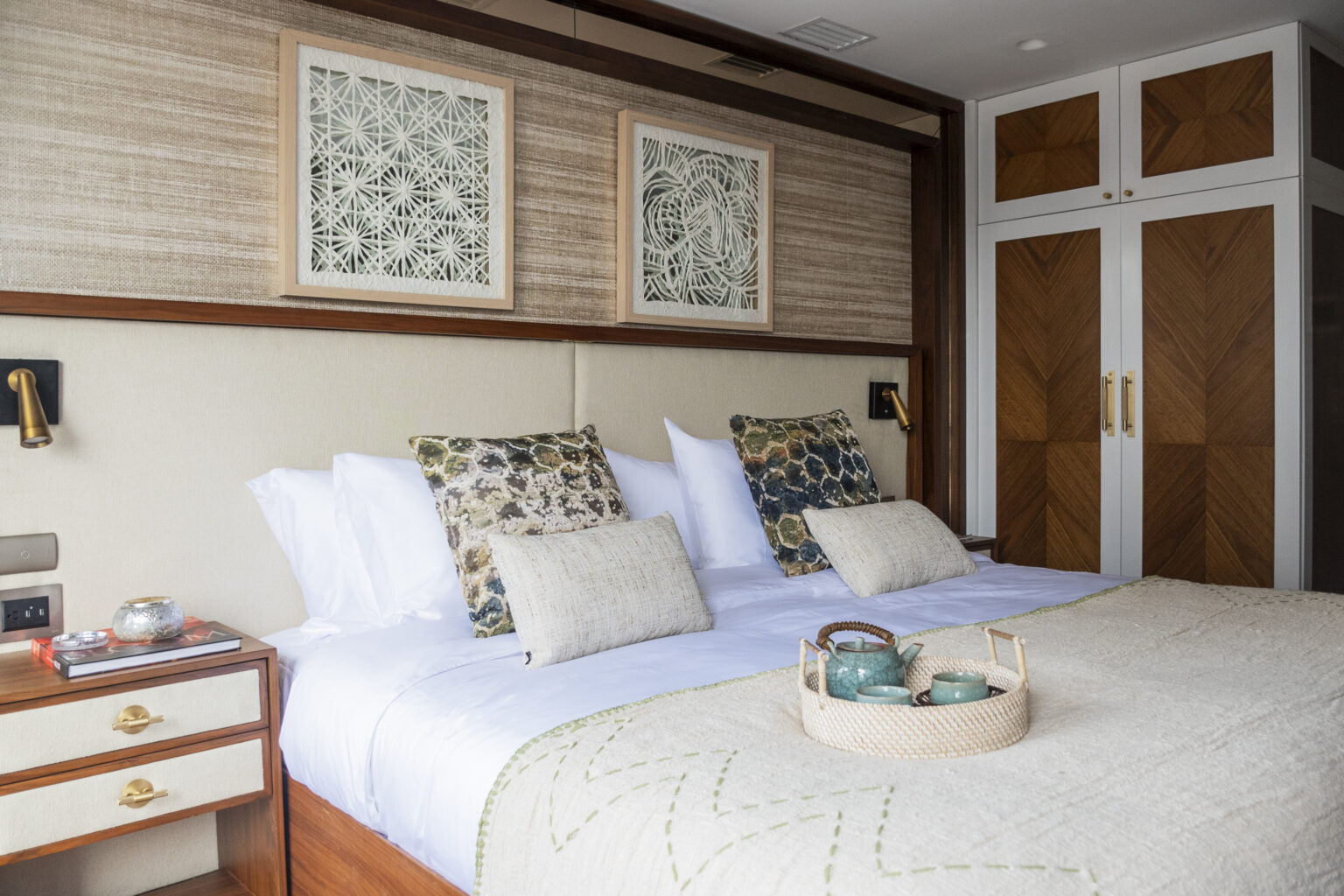 bedroom on Kontiki ship
