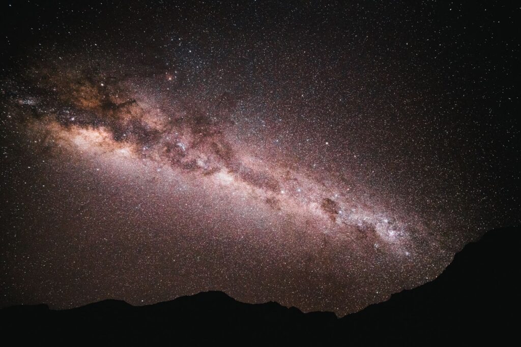 Night sky above the Atacama Desert