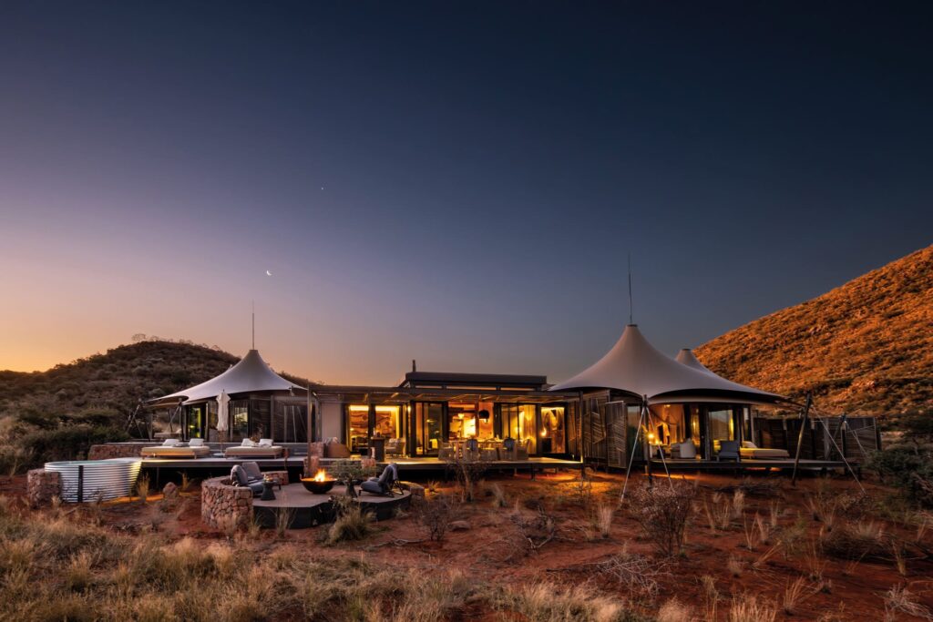 Tented Camp in the Kalahari, South Africa