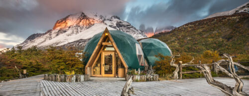 EcoCamp Patagonia is the world's first geodesic dome hotel