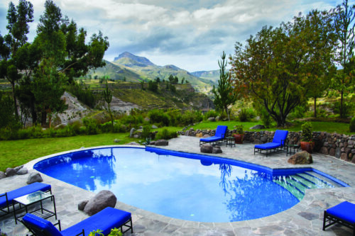 The Spa at Belmond Las Casitas, Colca Canyon hotel – a 20-room property in the Arequipa region of Peru, set against the backdrop of the Andes. The hotel is a part of Belmond’s Peruvian property collection. Picture credit should read: Matt Crossick/Belmond.Picture credit should read: Matt Crossick/Belmond.
